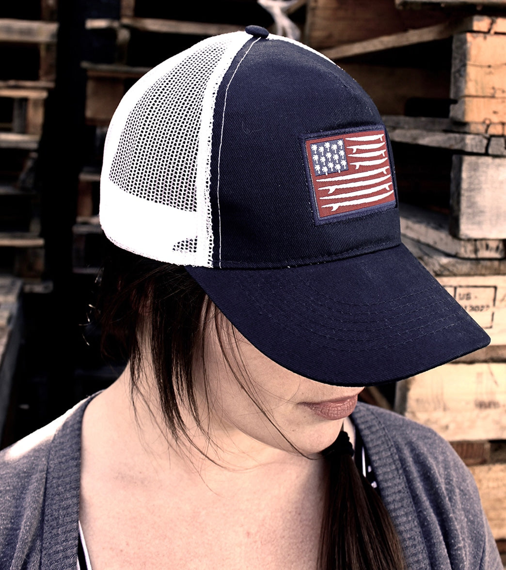 Wet Products American Surf Flag Trucker Cap
