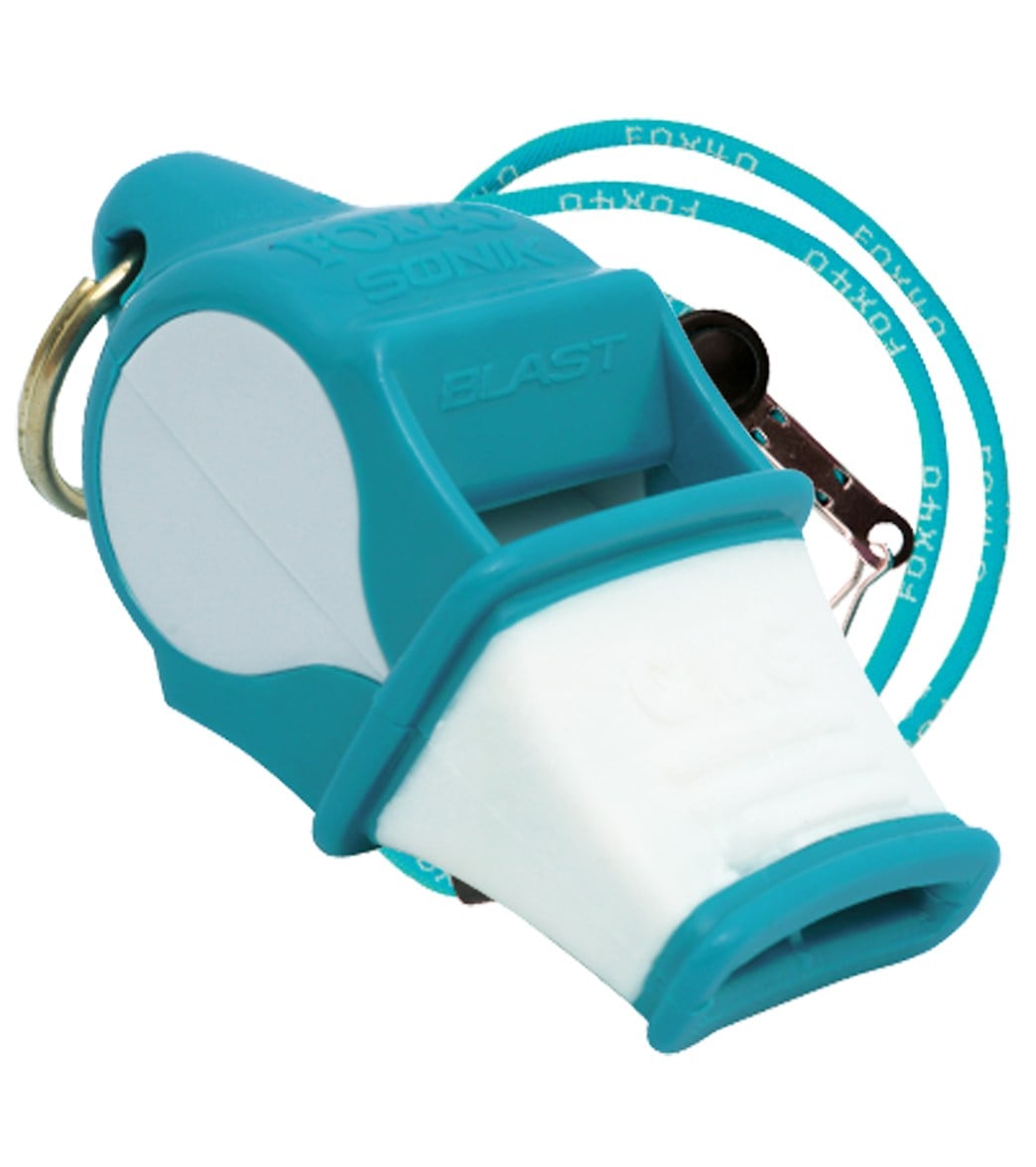 Fox40 Sonik Blast CMG Multi Color Lifeguard Whistle w/ Lanyard