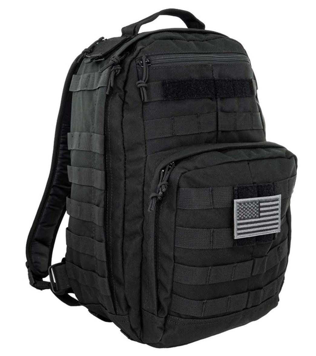 LINE2Design Emergency Medical Stop Bleeding First Aid Kit, Tactical MOLLE Backpack Fully Stocked