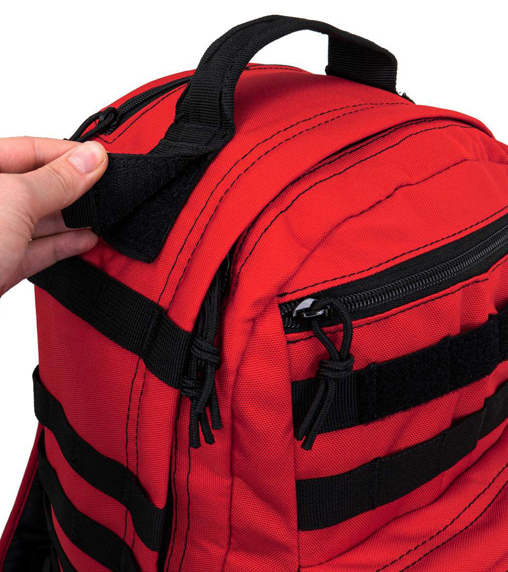 LINE2Design Emergency Medical Stop Bleeding First Aid Kit, Tactical MOLLE Backpack Fully Stocked