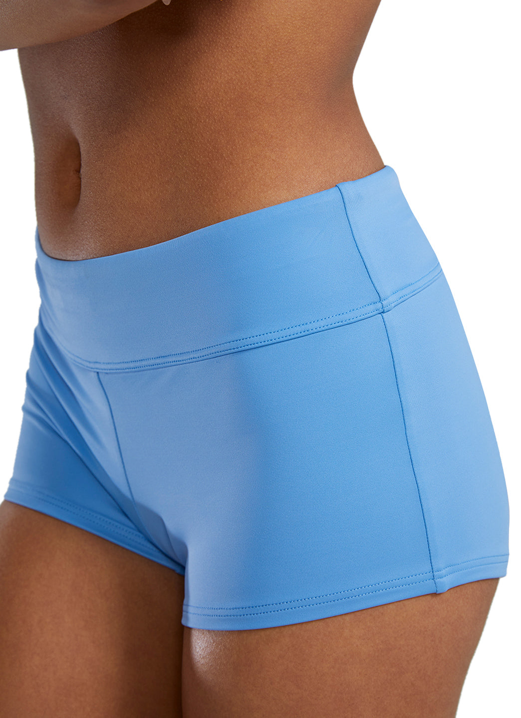 TYR Women's Solid Della Boyshort Bikini Bottom