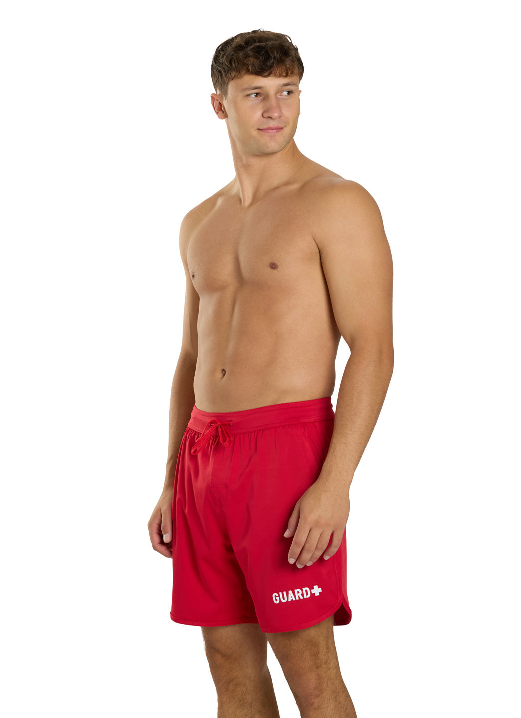 Sporti Guard Men's Stretch Short with Compression Liner