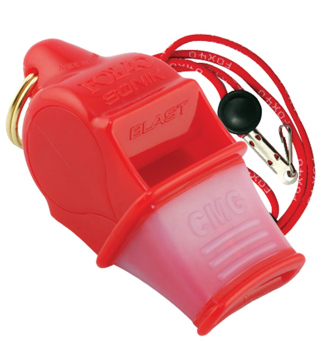 Fox40 Sonik Blast CMG Lifeguard Whistle w/ Lanyard