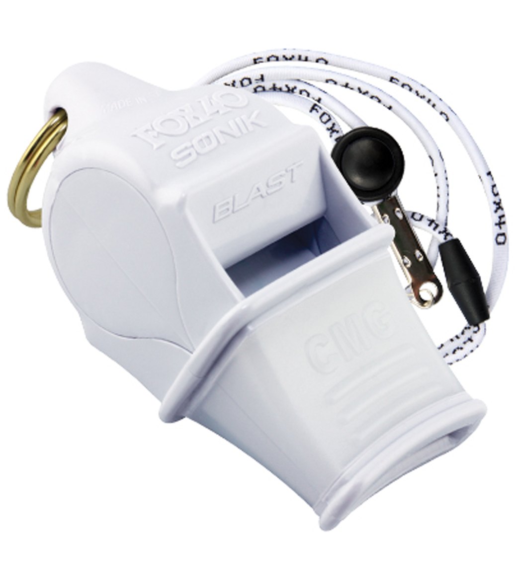 Fox40 Sonik Blast CMG Lifeguard Whistle w/ Lanyard