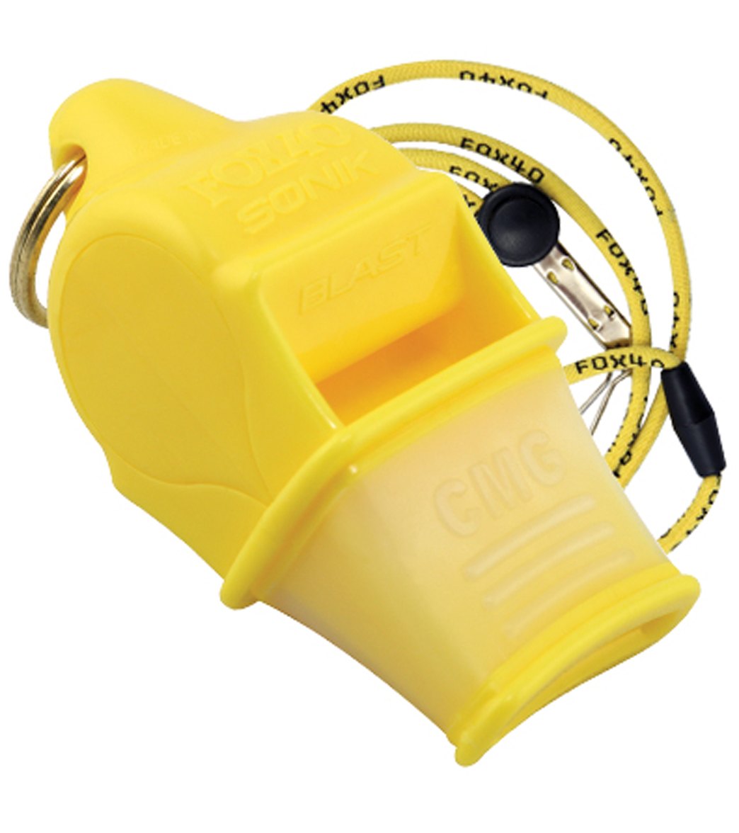 Fox40 Sonik Blast CMG Lifeguard Whistle w/ Lanyard