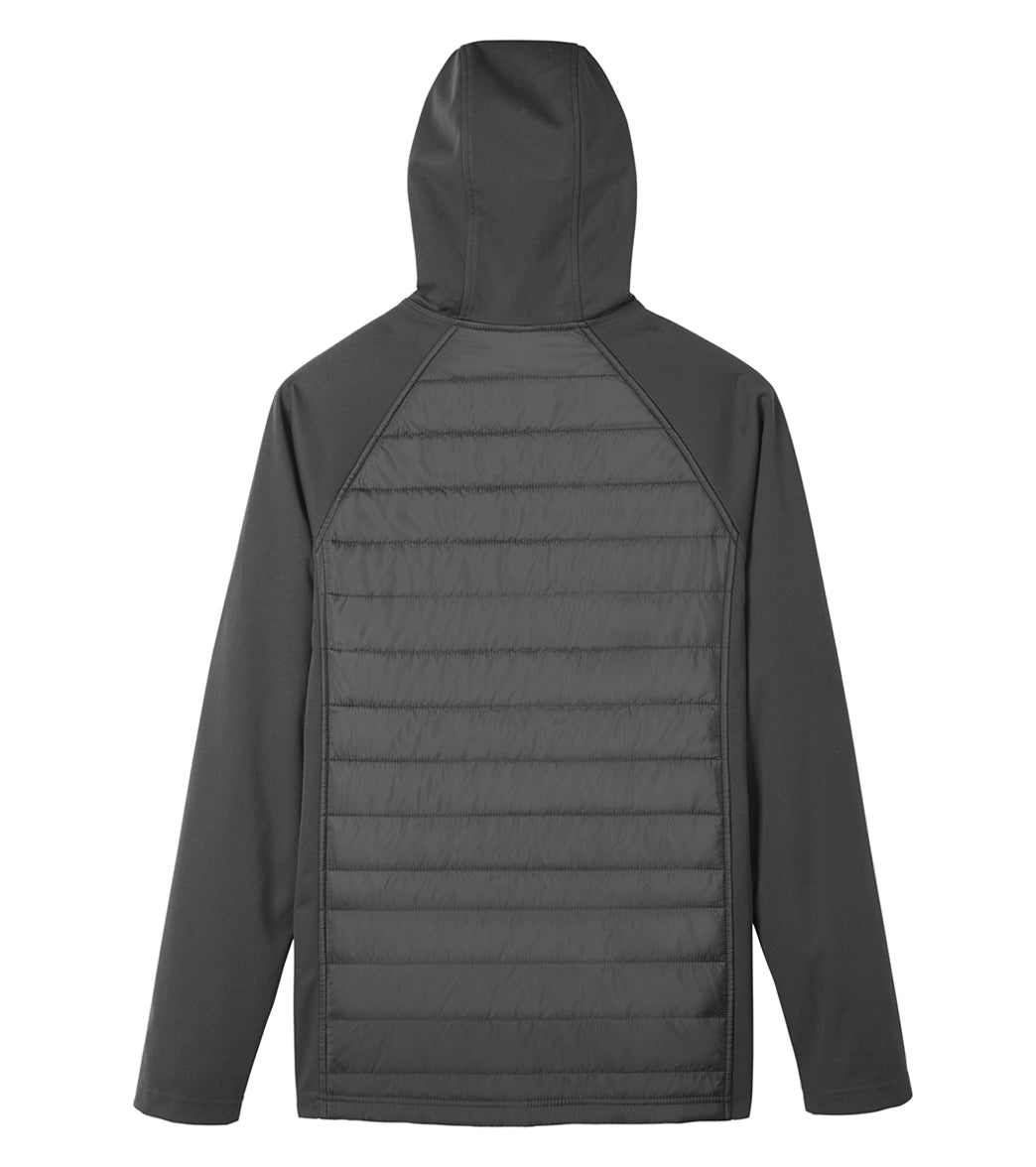 CORE365 Men's Techno Lite Hybrid Hooded Jacket