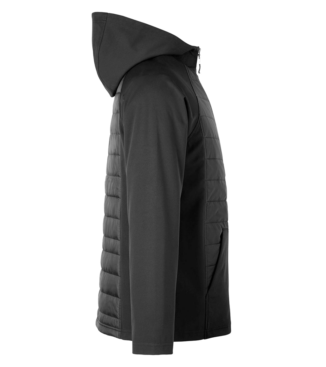 CORE365 Men's Techno Lite Hybrid Hooded Jacket