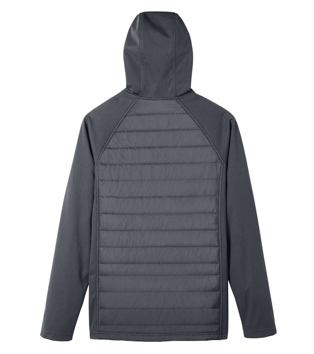 CORE365 Men's Techno Lite Hybrid Hooded Jacket