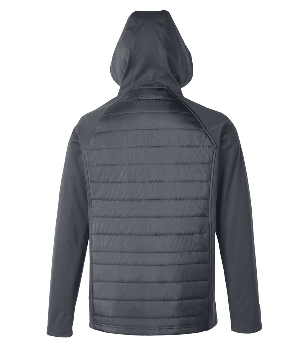 CORE365 Men's Techno Lite Hybrid Hooded Jacket