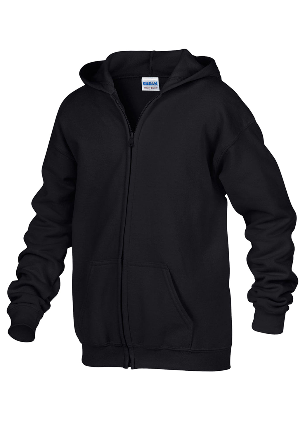 Gildan Youth Heavy Blend Full-Zip Hooded Sweatshirt