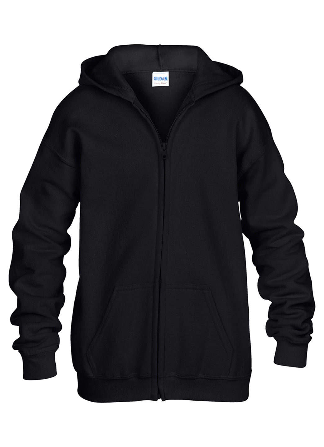 Gildan Youth Heavy Blend Full-Zip Hooded Sweatshirt
