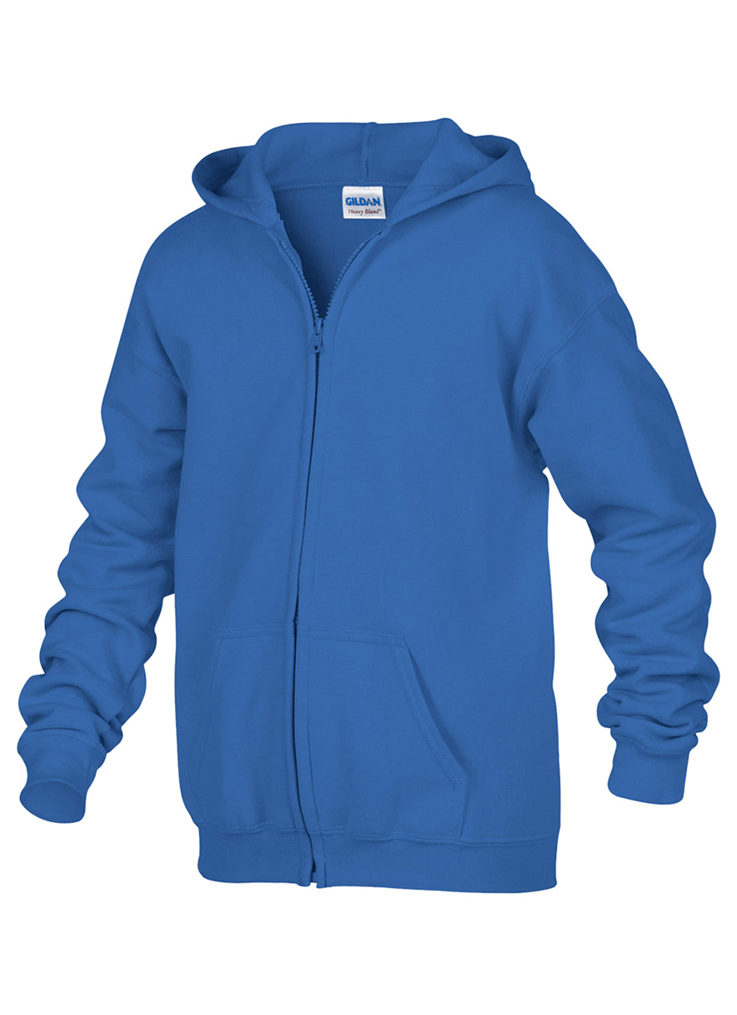 Gildan Youth Heavy Blend Full-Zip Hooded Sweatshirt