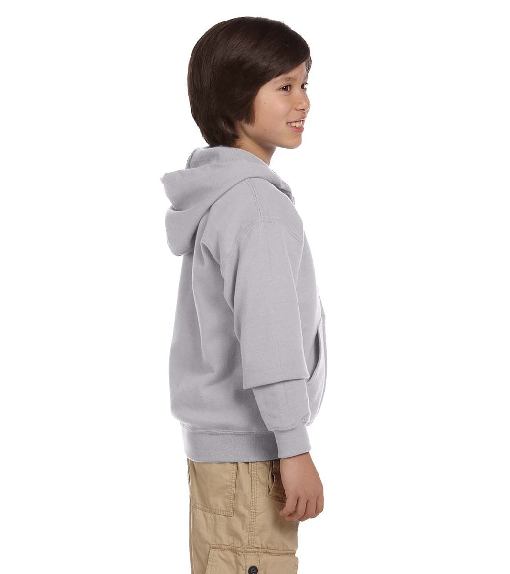 Gildan Youth Heavy Blend Full-Zip Hooded Sweatshirt