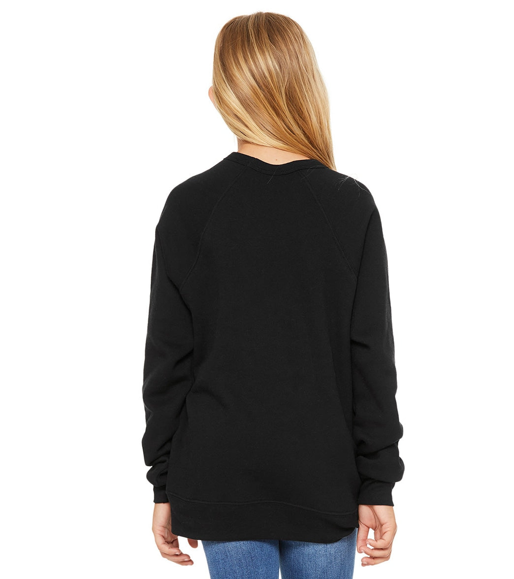 Bella + Canvas Youth Sponge Fleece Raglan Sweatshirt