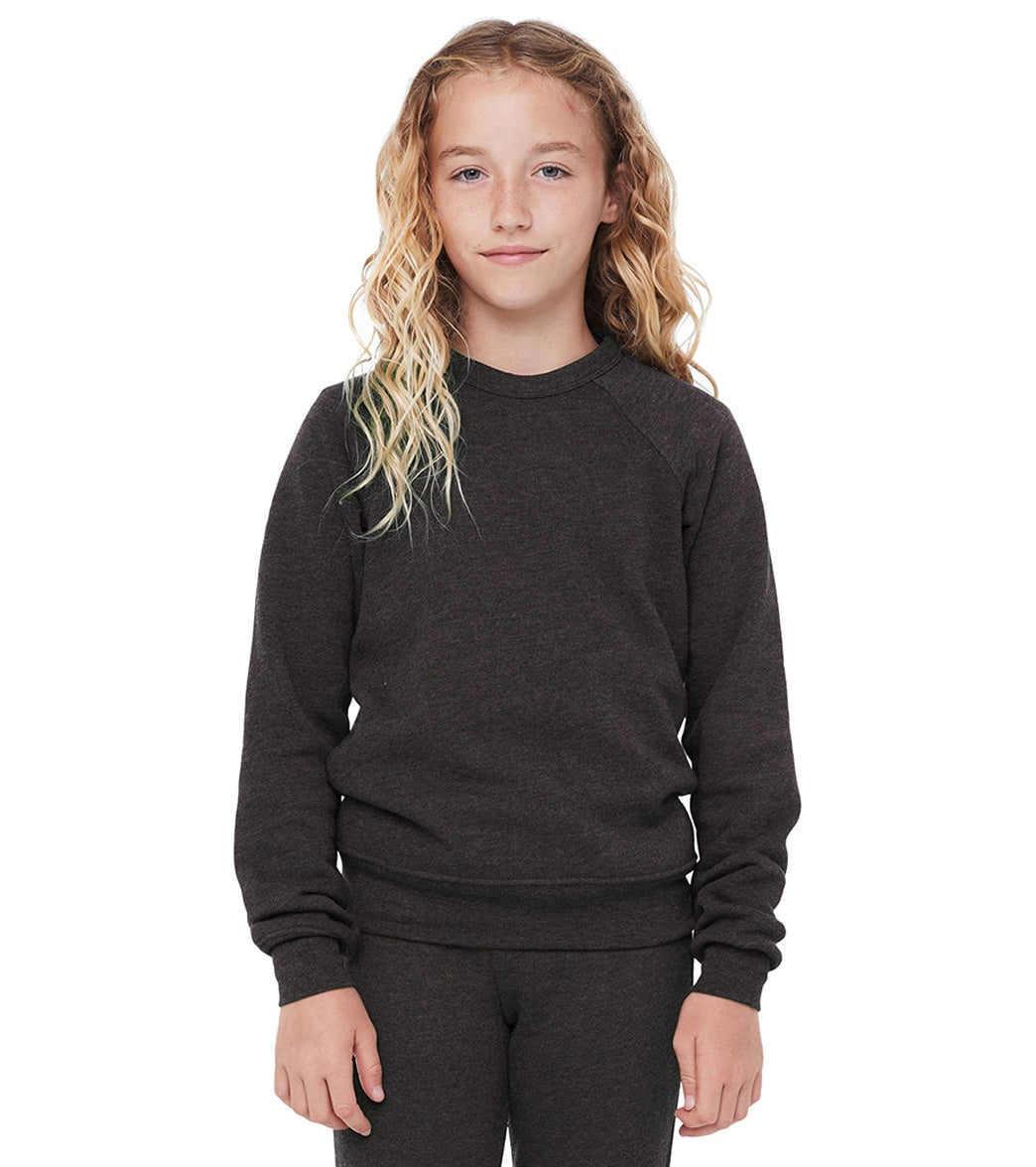 Bella + Canvas Youth Sponge Fleece Raglan Sweatshirt