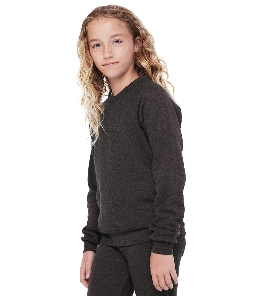 Bella + Canvas Youth Sponge Fleece Raglan Sweatshirt
