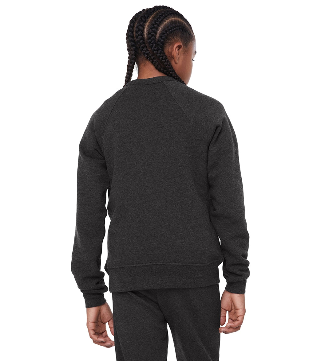 Bella + Canvas Youth Sponge Fleece Raglan Sweatshirt