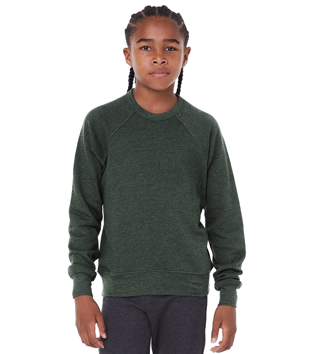 Bella + Canvas Youth Sponge Fleece Raglan Sweatshirt