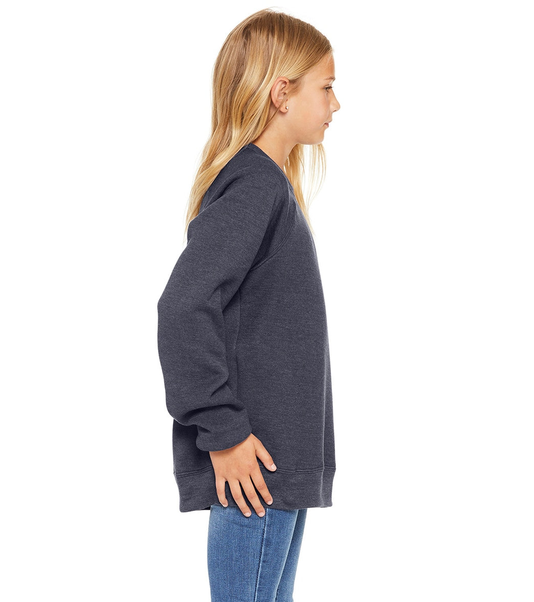 Bella + Canvas Youth Sponge Fleece Raglan Sweatshirt