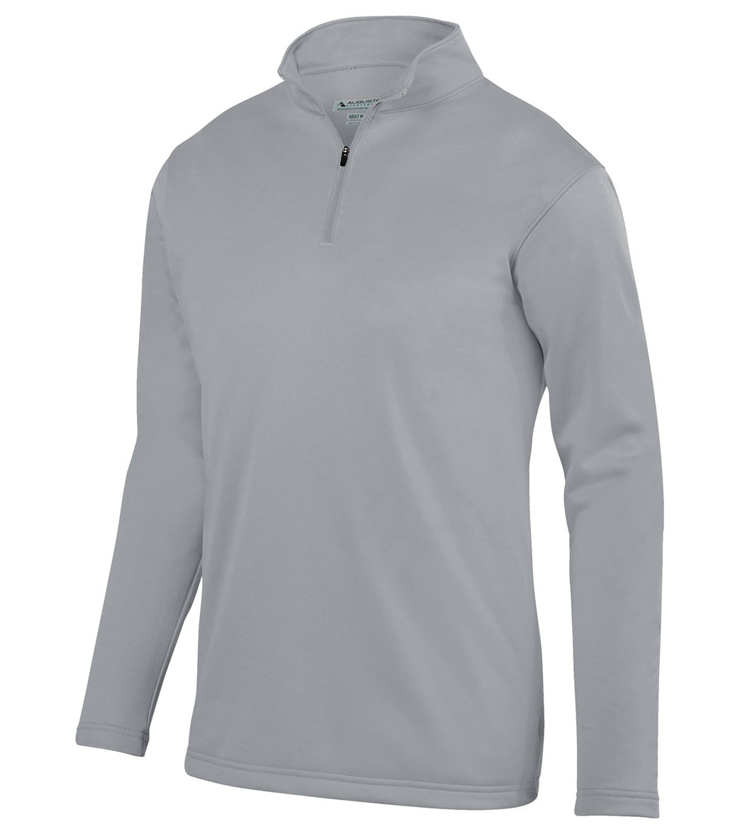 Augusta Sportswear Youth Wicking Fleece Quarter-Zip Pullover
