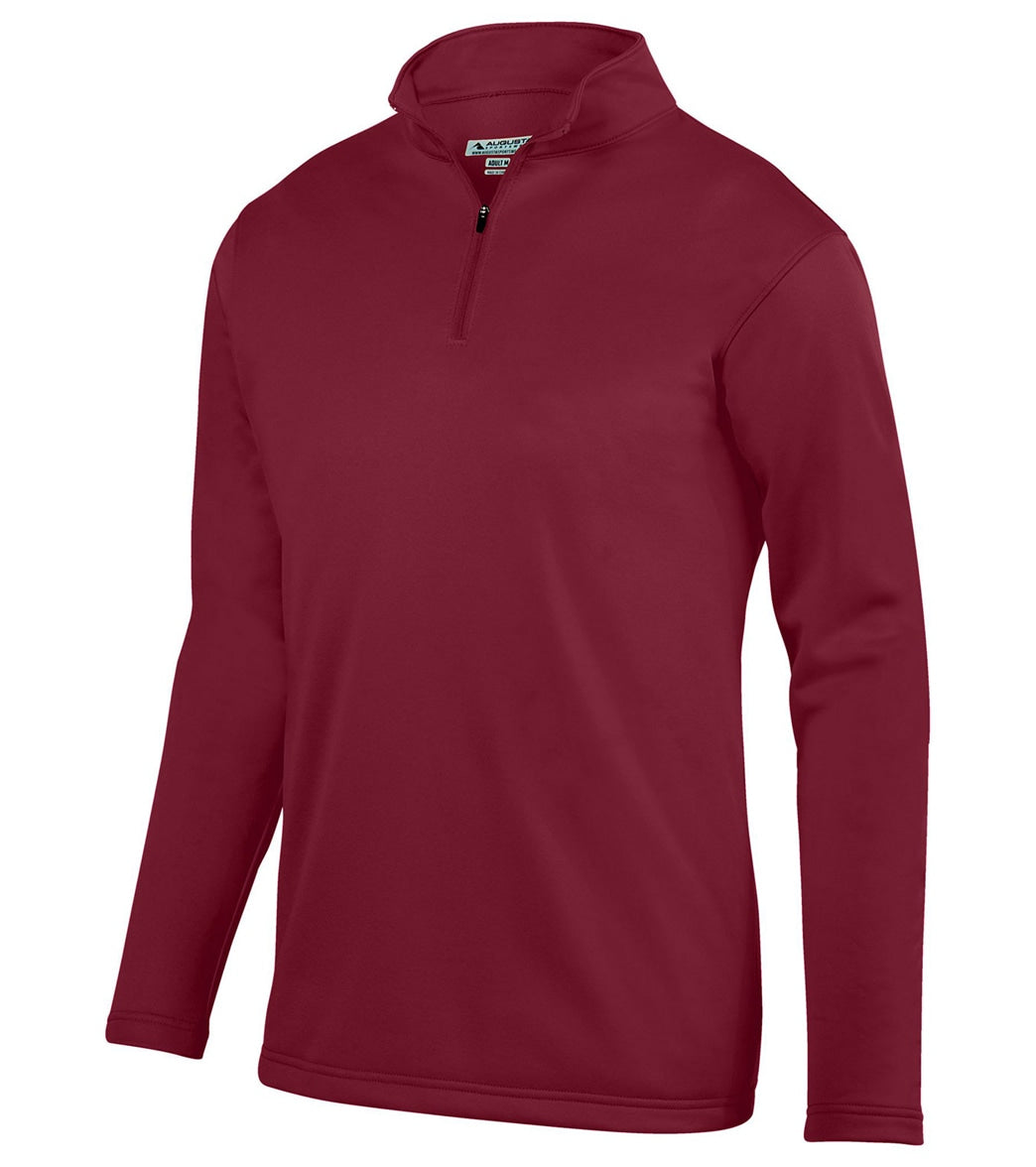 Augusta Sportswear Youth Wicking Fleece Quarter-Zip Pullover