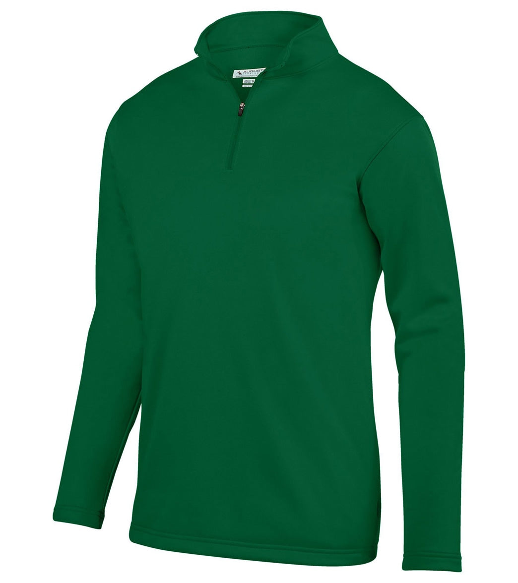 Augusta Sportswear Youth Wicking Fleece Quarter-Zip Pullover