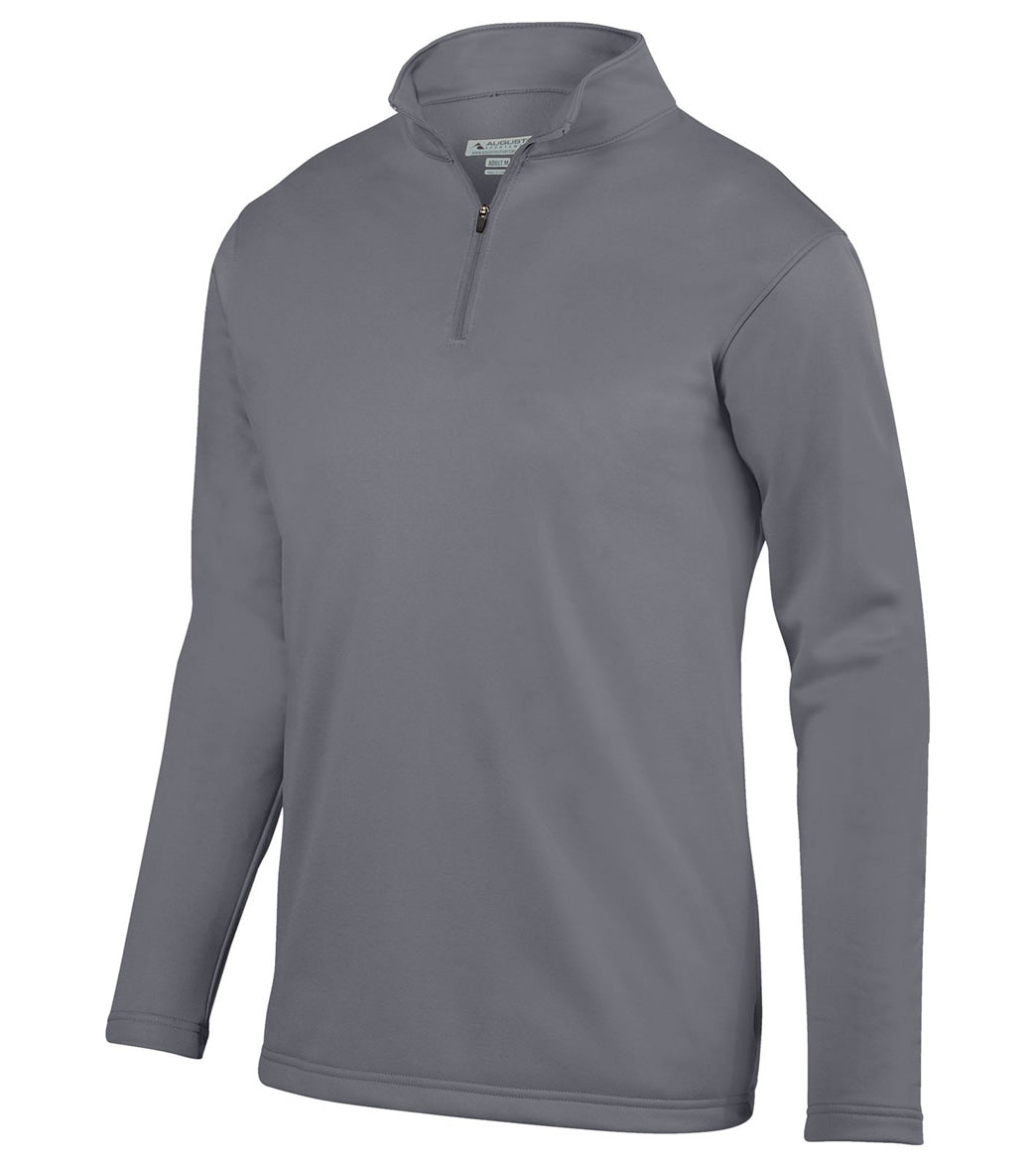 Augusta Sportswear Youth Wicking Fleece Quarter-Zip Pullover