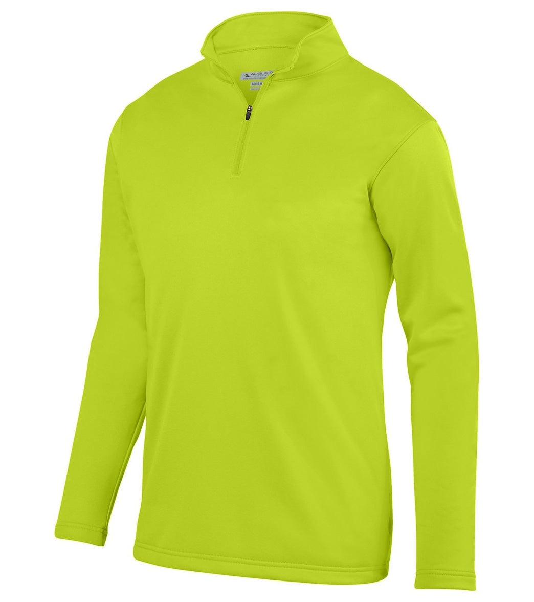 Augusta Sportswear Youth Wicking Fleece Quarter-Zip Pullover