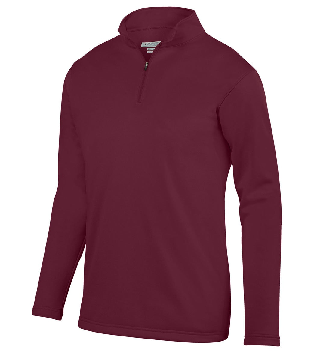 Augusta Sportswear Youth Wicking Fleece Quarter-Zip Pullover