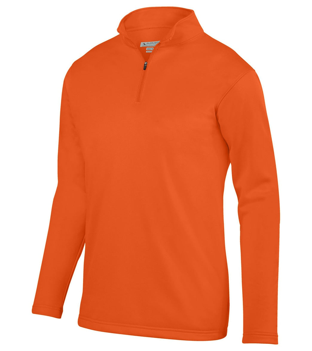 Augusta Sportswear Youth Wicking Fleece Quarter-Zip Pullover