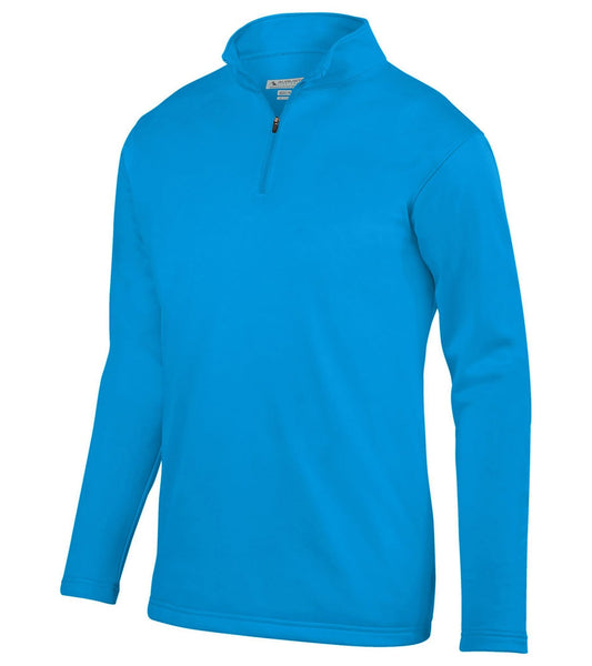 Augusta Sportswear Youth Wicking Fleece Quarter-Zip Pullover