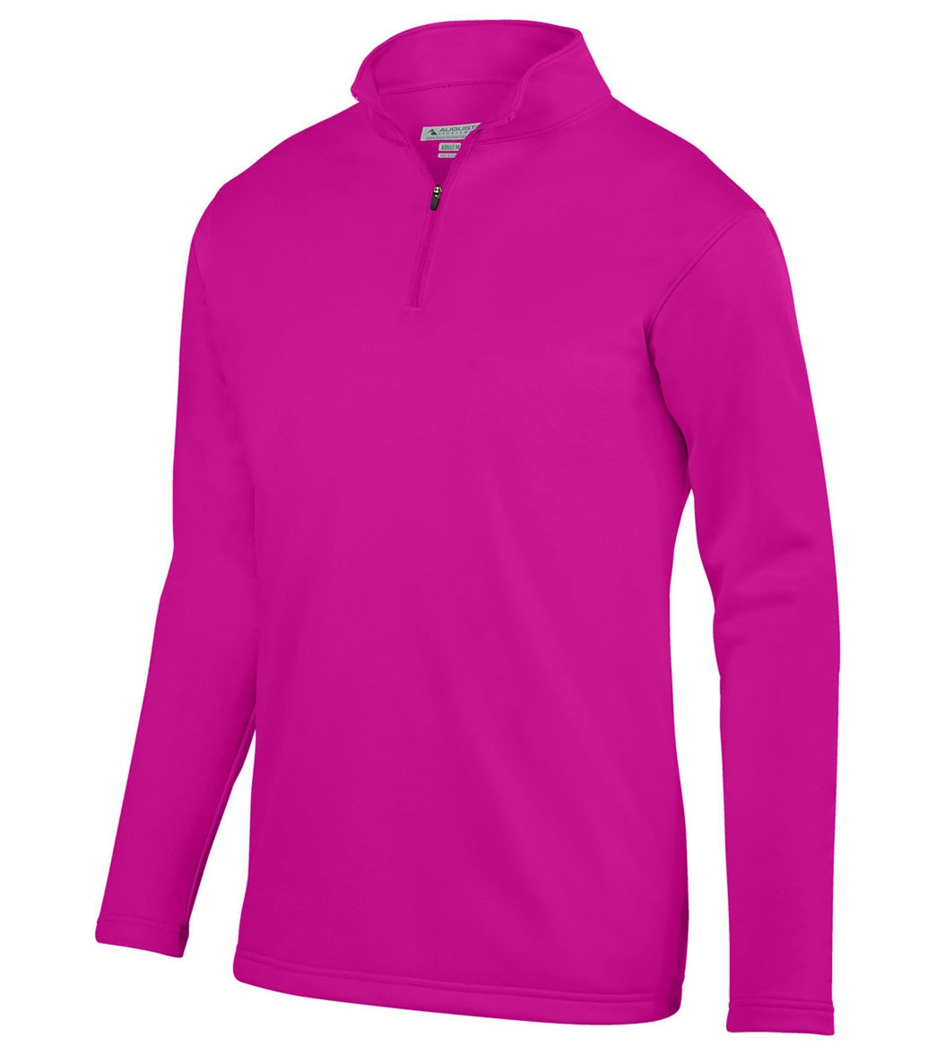 Augusta Sportswear Youth Wicking Fleece Quarter-Zip Pullover