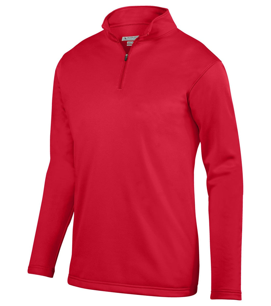Augusta Sportswear Youth Wicking Fleece Quarter-Zip Pullover