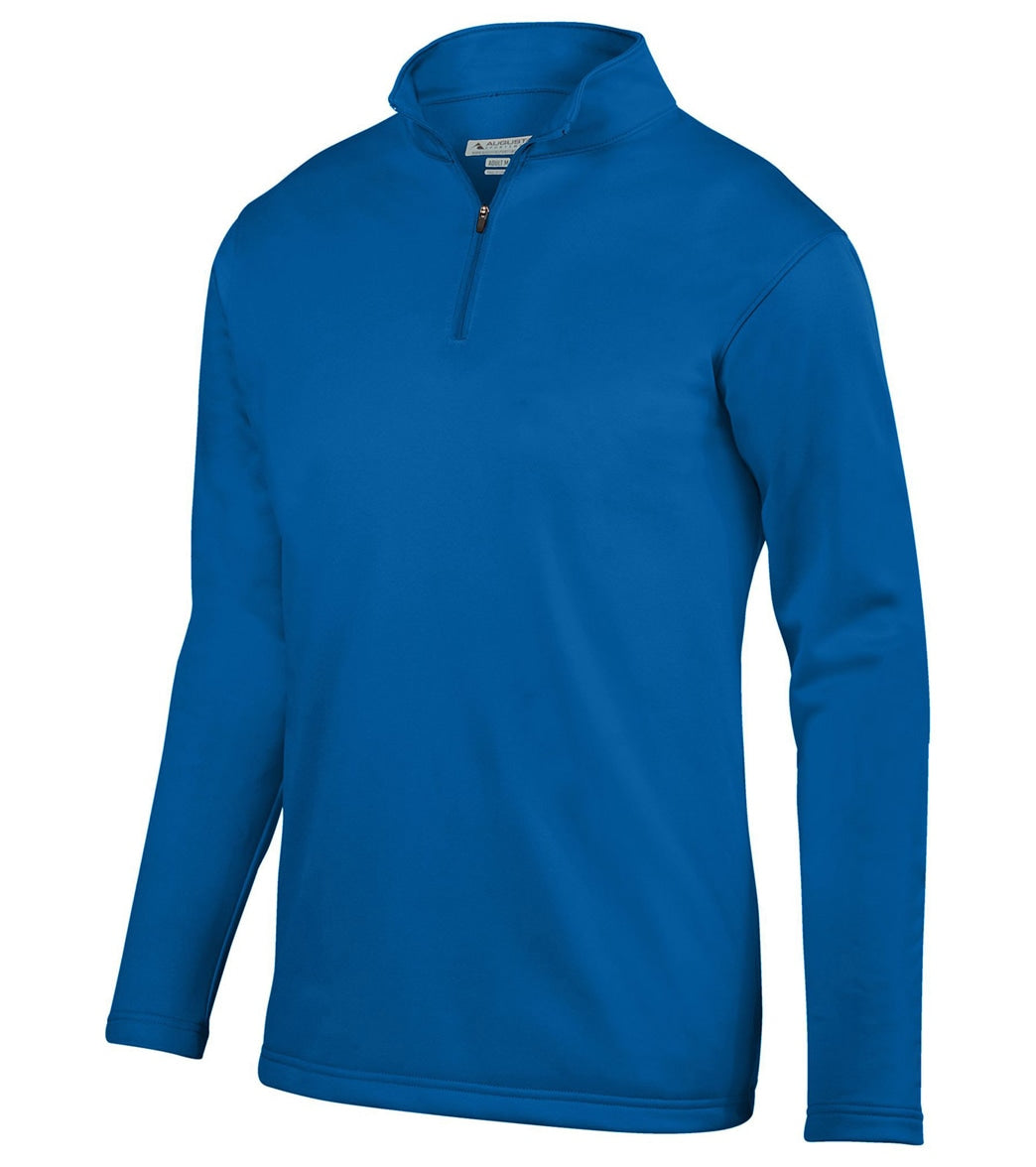 Augusta Sportswear Youth Wicking Fleece Quarter-Zip Pullover