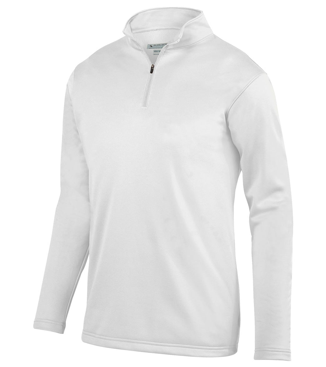 Augusta Sportswear Youth Wicking Fleece Quarter-Zip Pullover