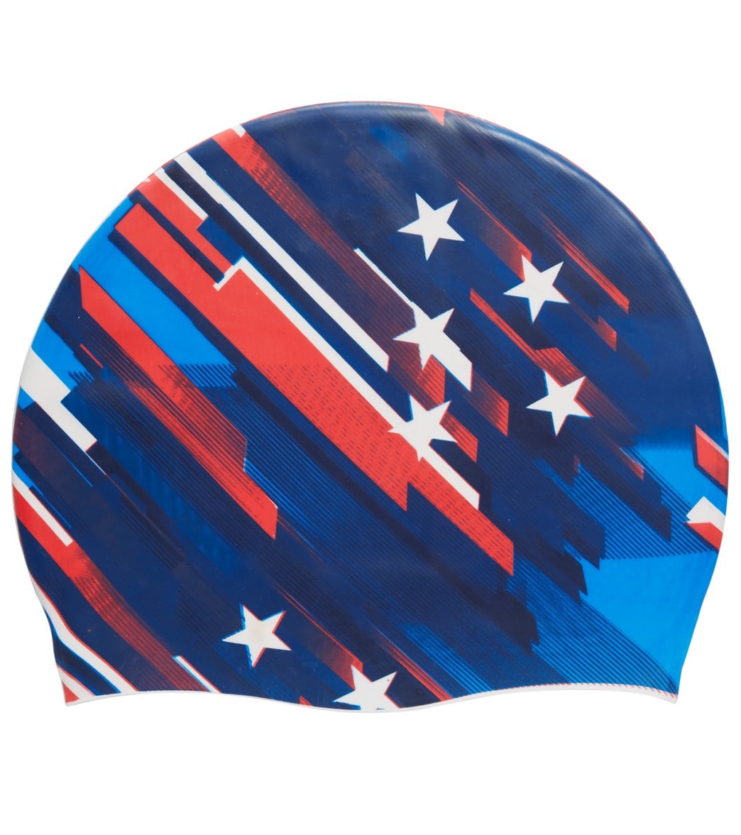 Speedo Elastomeric Printed Swim Cap