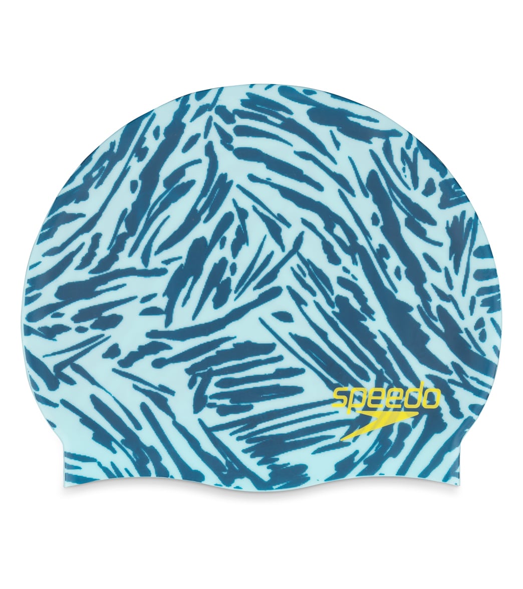 Speedo Elastomeric Printed Swim Cap