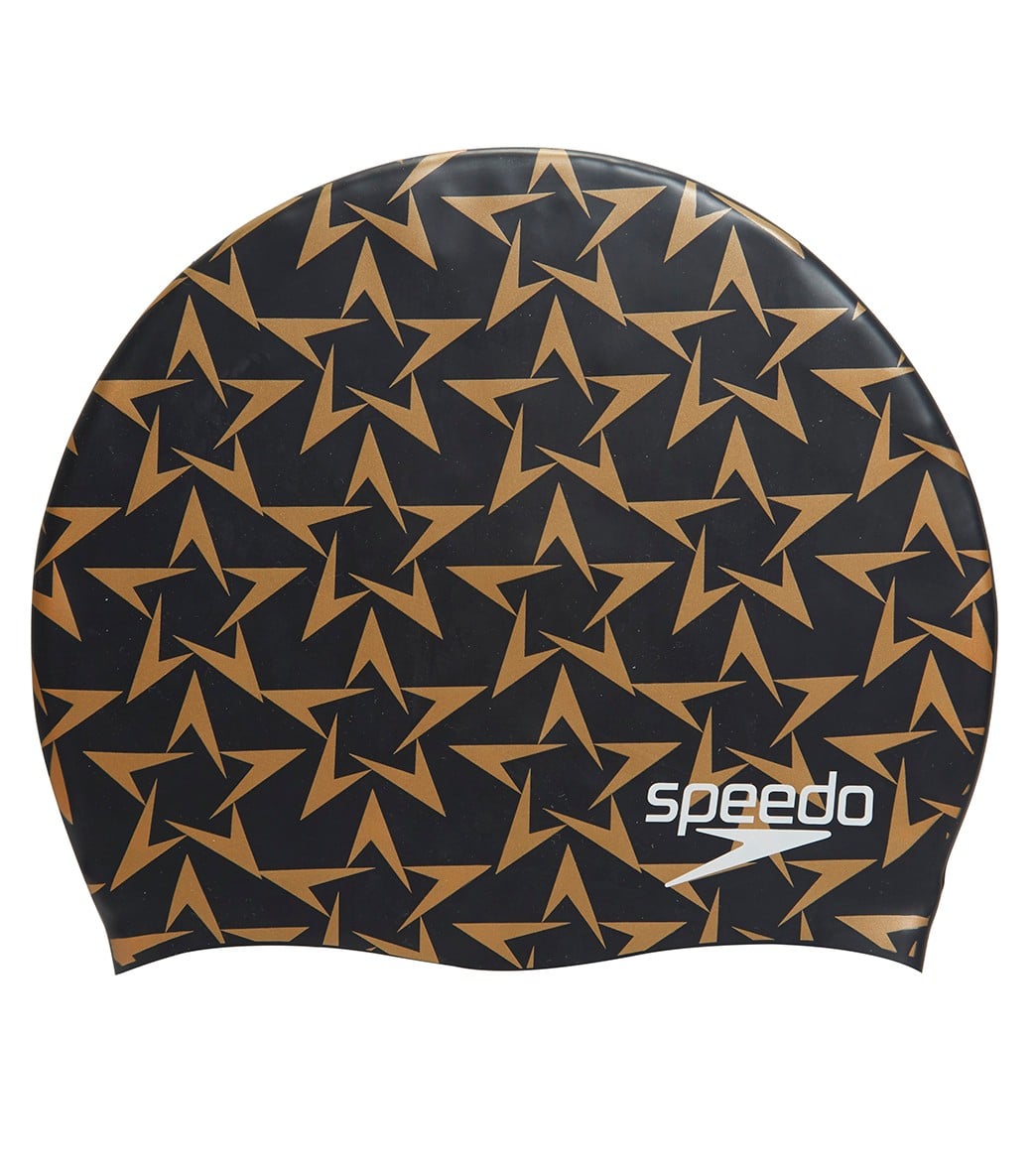 Speedo Elastomeric Printed Swim Cap
