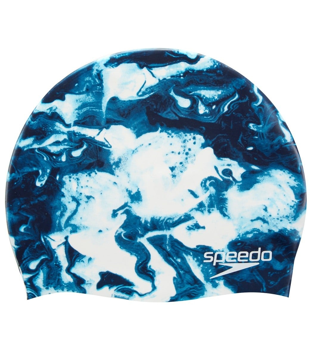 Speedo Elastomeric Printed Swim Cap