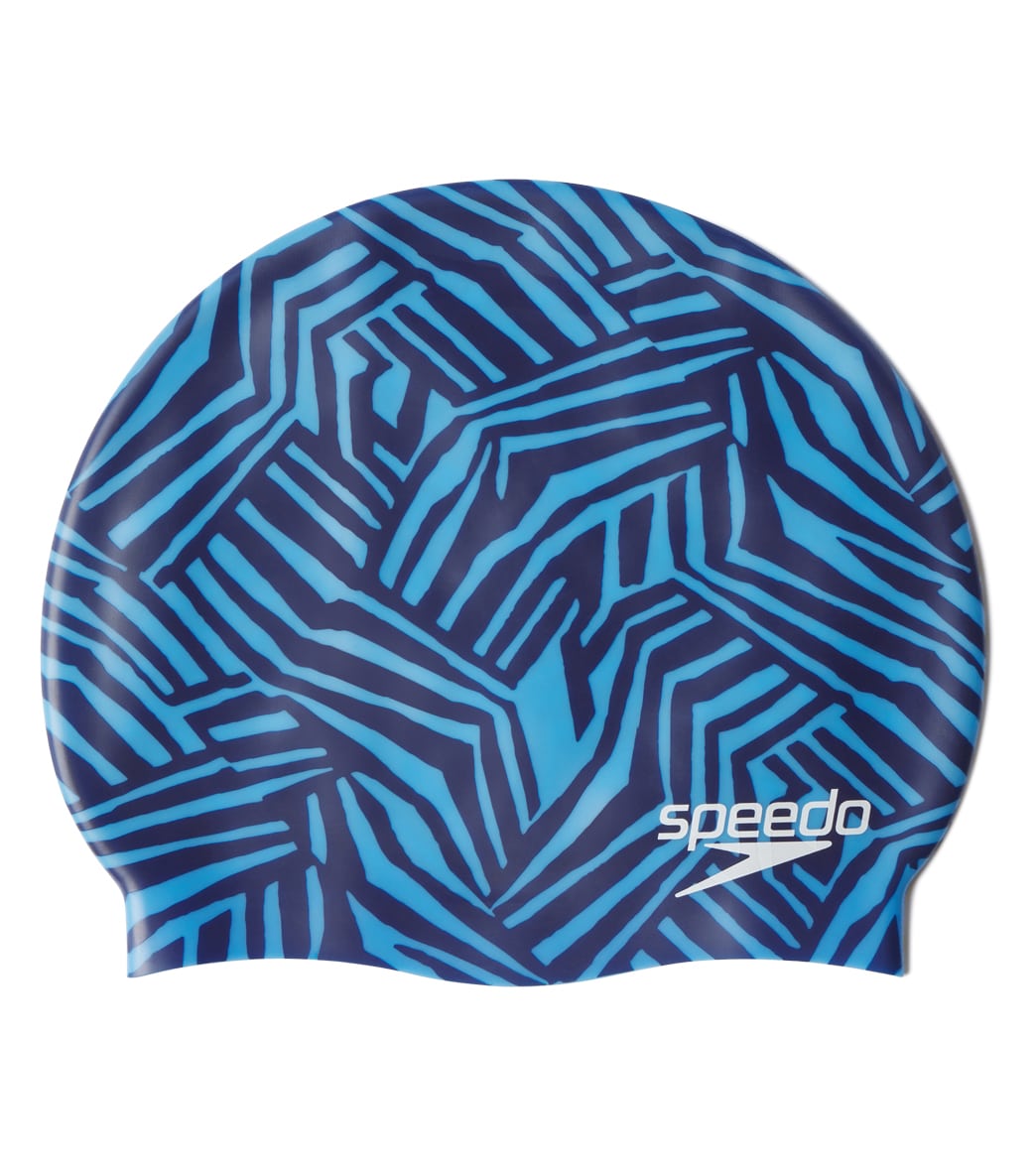 Speedo Elastomeric Printed Swim Cap