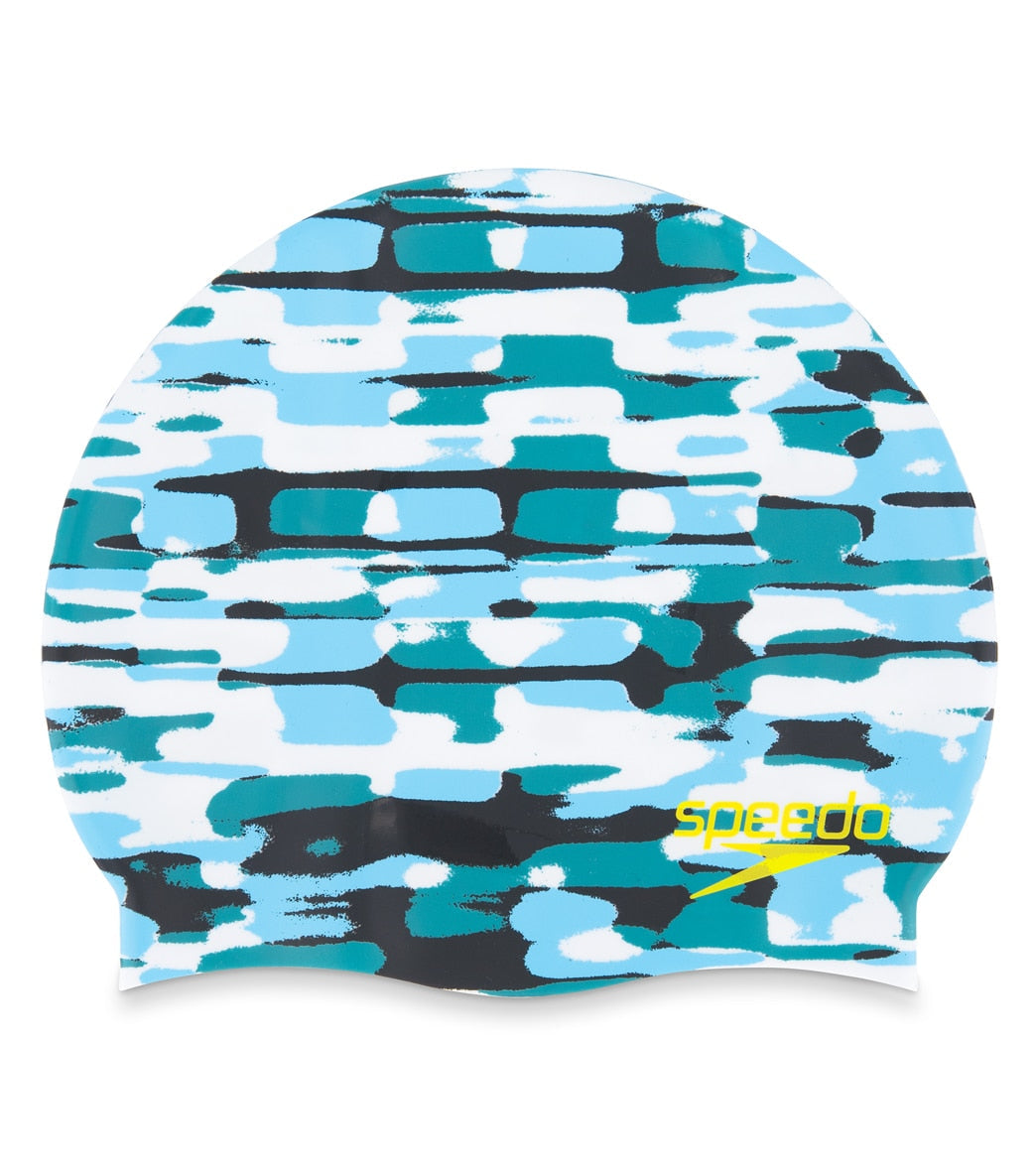 Speedo Elastomeric Printed Swim Cap