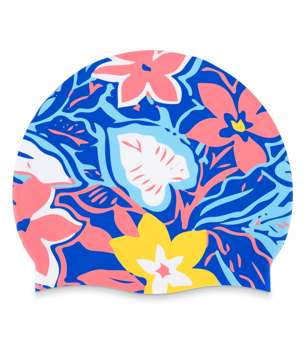 Speedo Elastomeric Printed Swim Cap