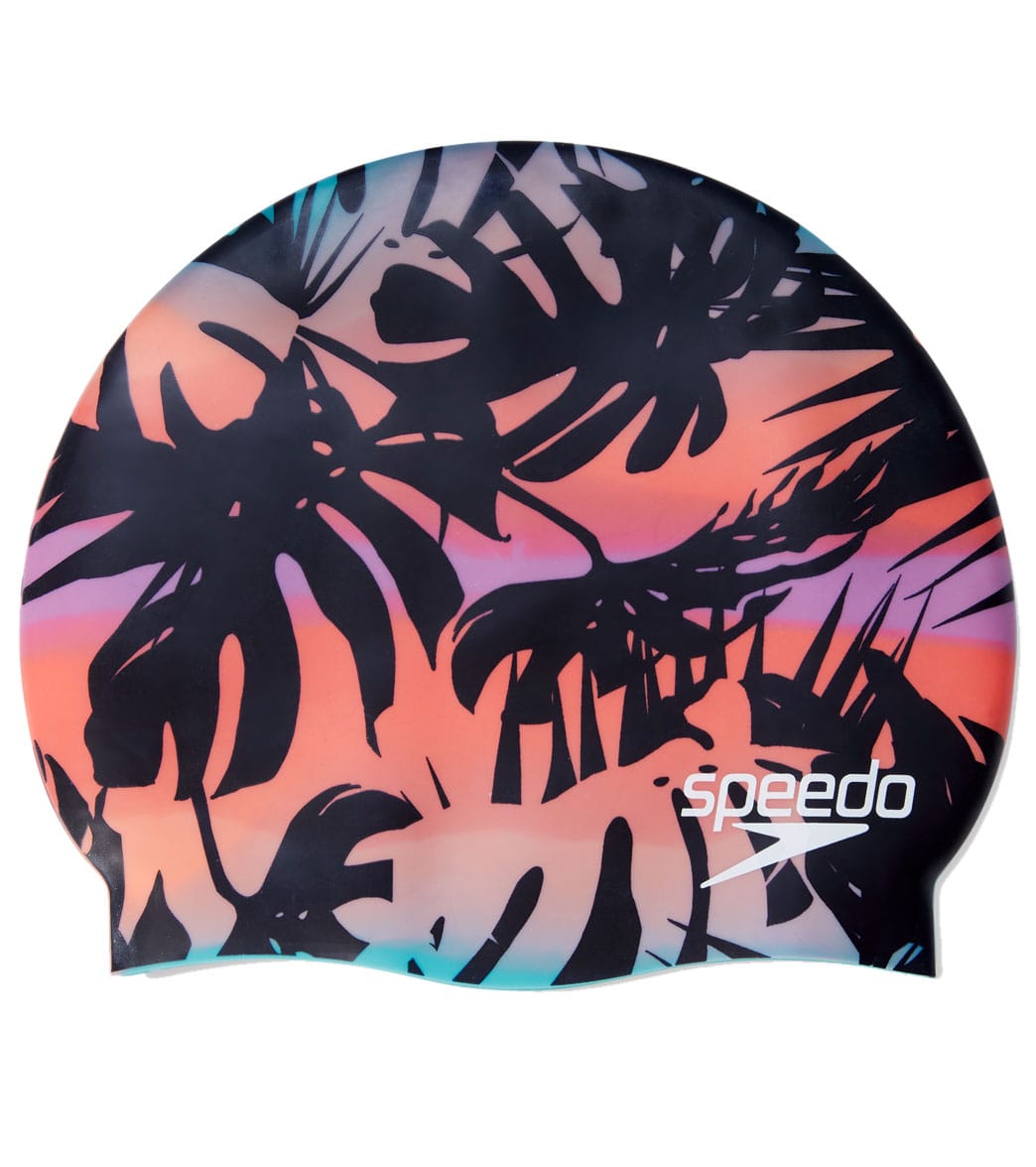 Speedo Elastomeric Printed Swim Cap