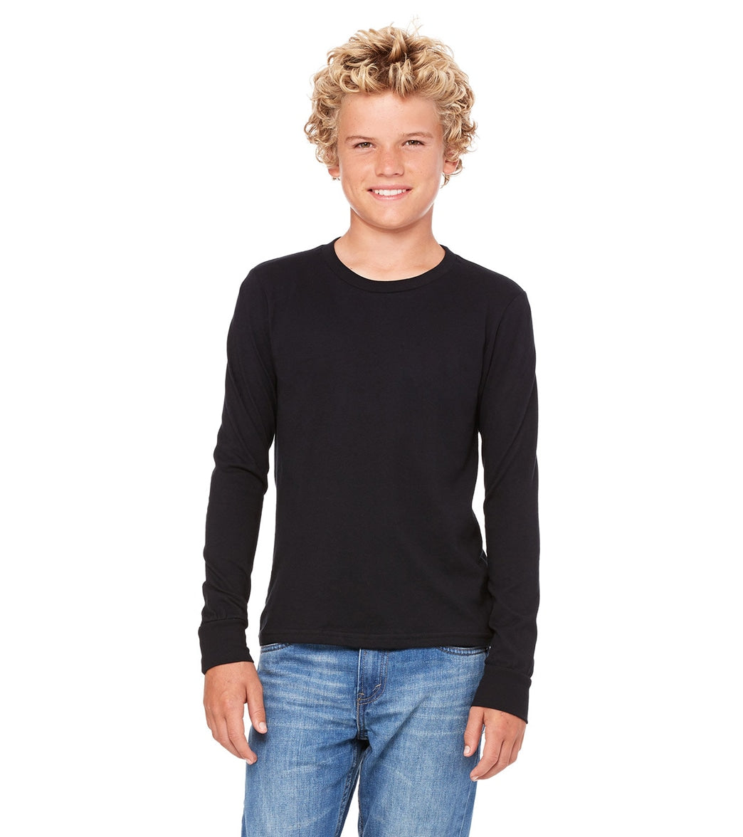 Bella + Canvas Youth Jersey Long Sleeve T-Shirt
