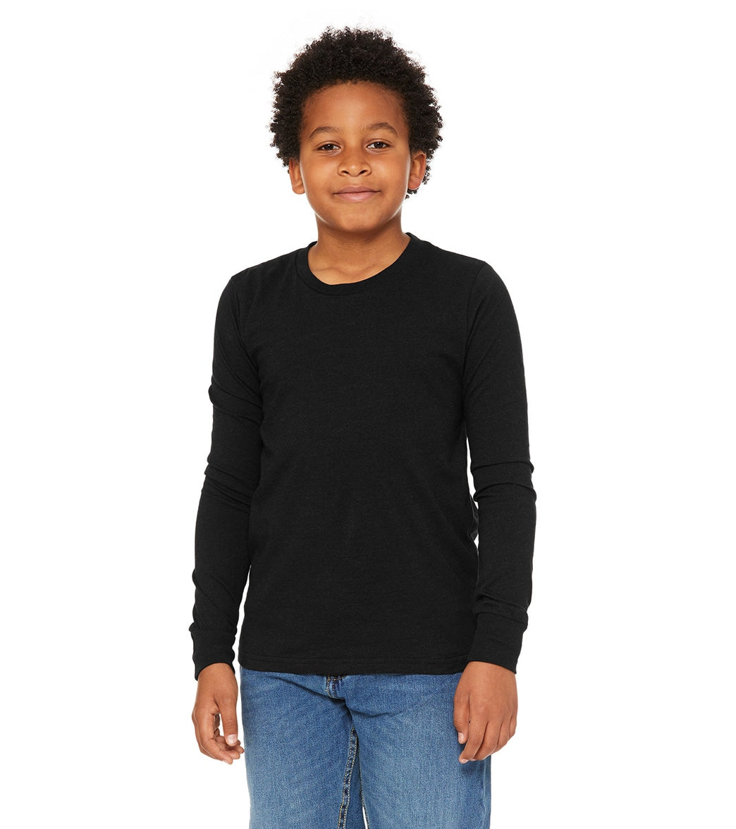 Bella + Canvas Youth Jersey Long Sleeve T-Shirt