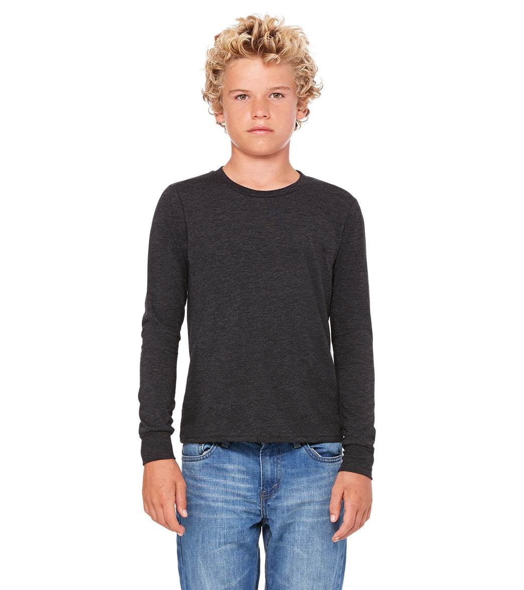 Bella + Canvas Youth Jersey Long Sleeve T-Shirt