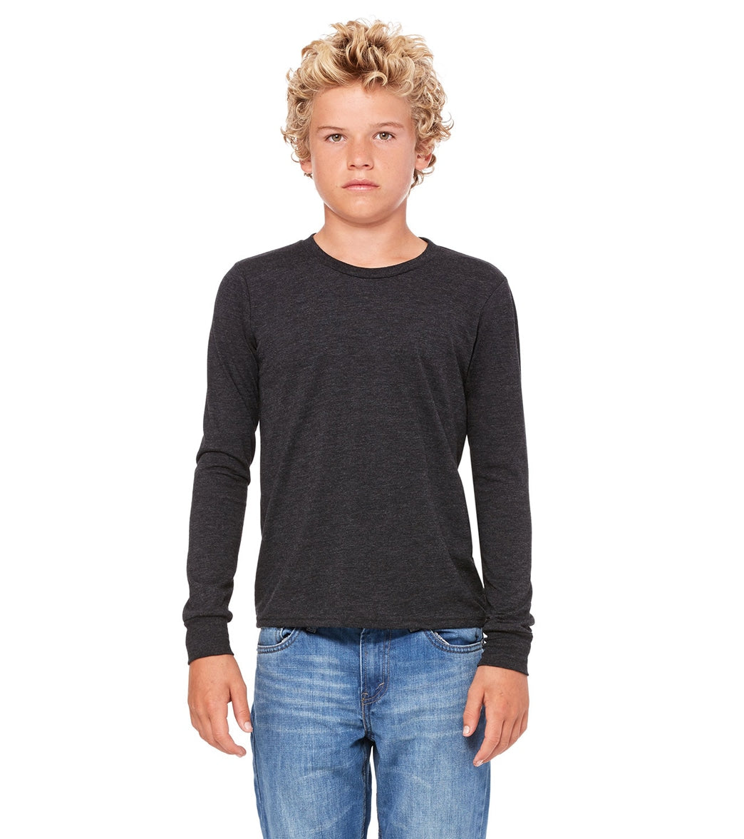 Bella + Canvas Youth Jersey Long Sleeve T-Shirt