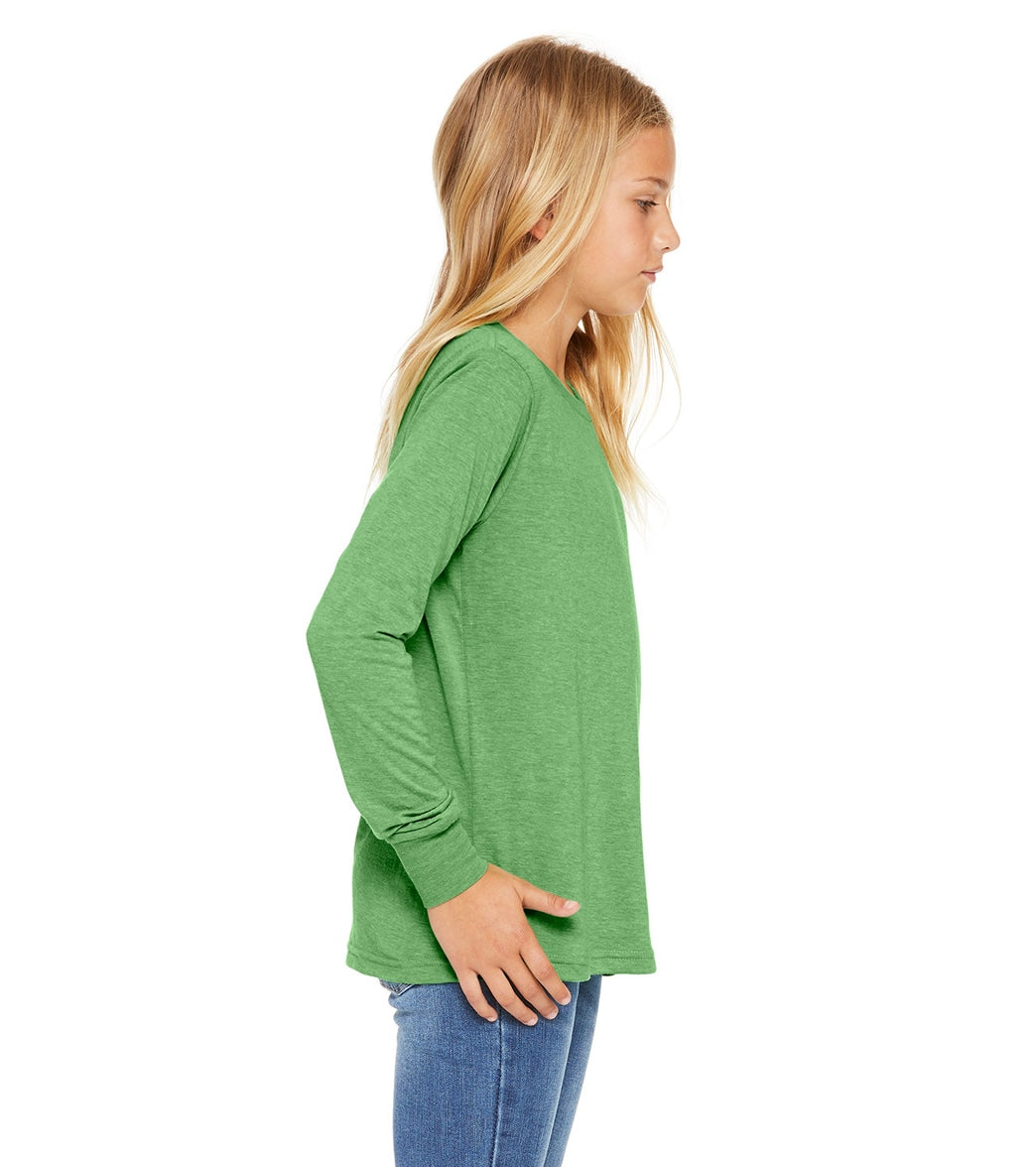 Bella + Canvas Youth Jersey Long Sleeve T-Shirt