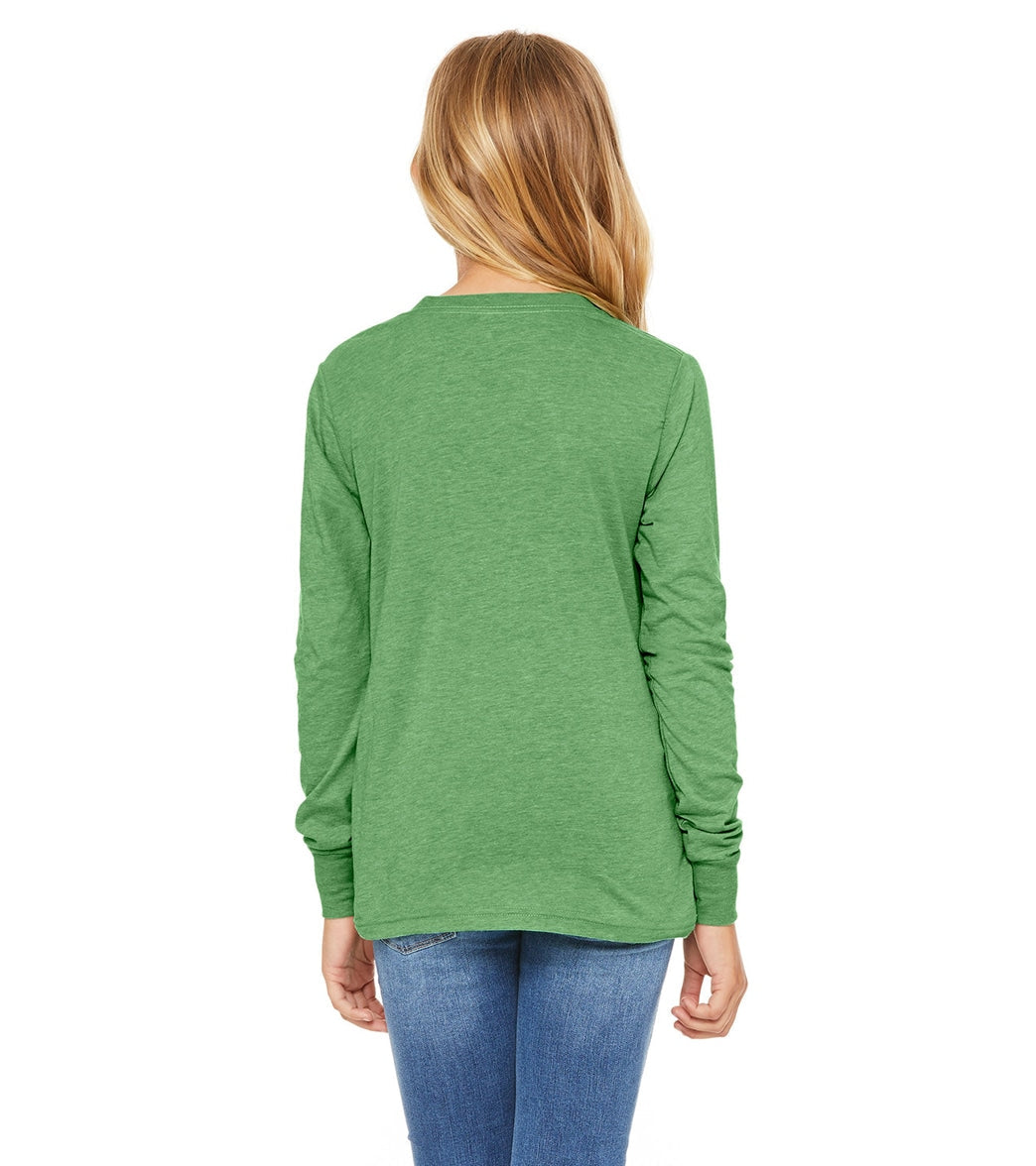 Bella + Canvas Youth Jersey Long Sleeve T-Shirt