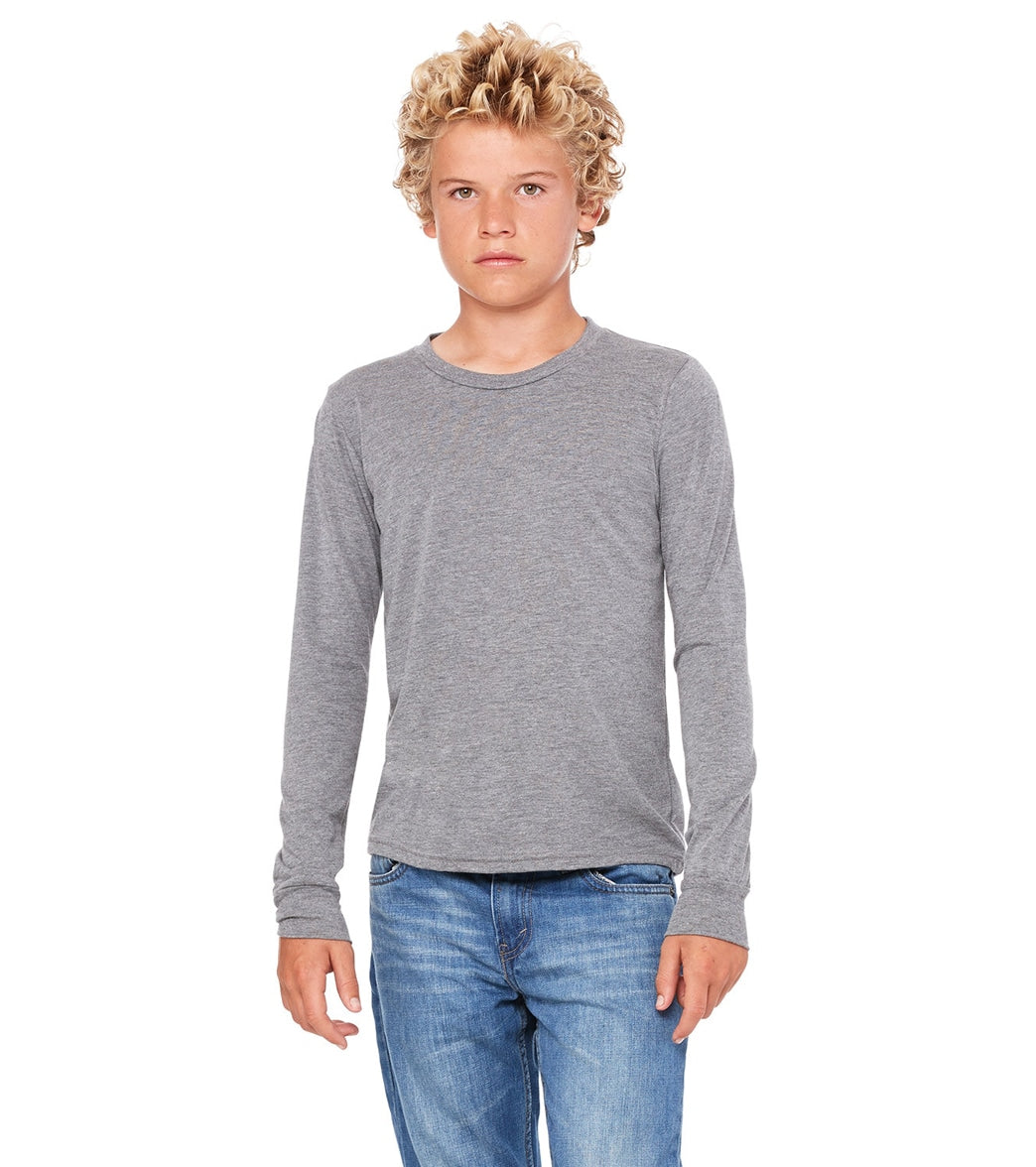 Bella + Canvas Youth Jersey Long Sleeve T-Shirt